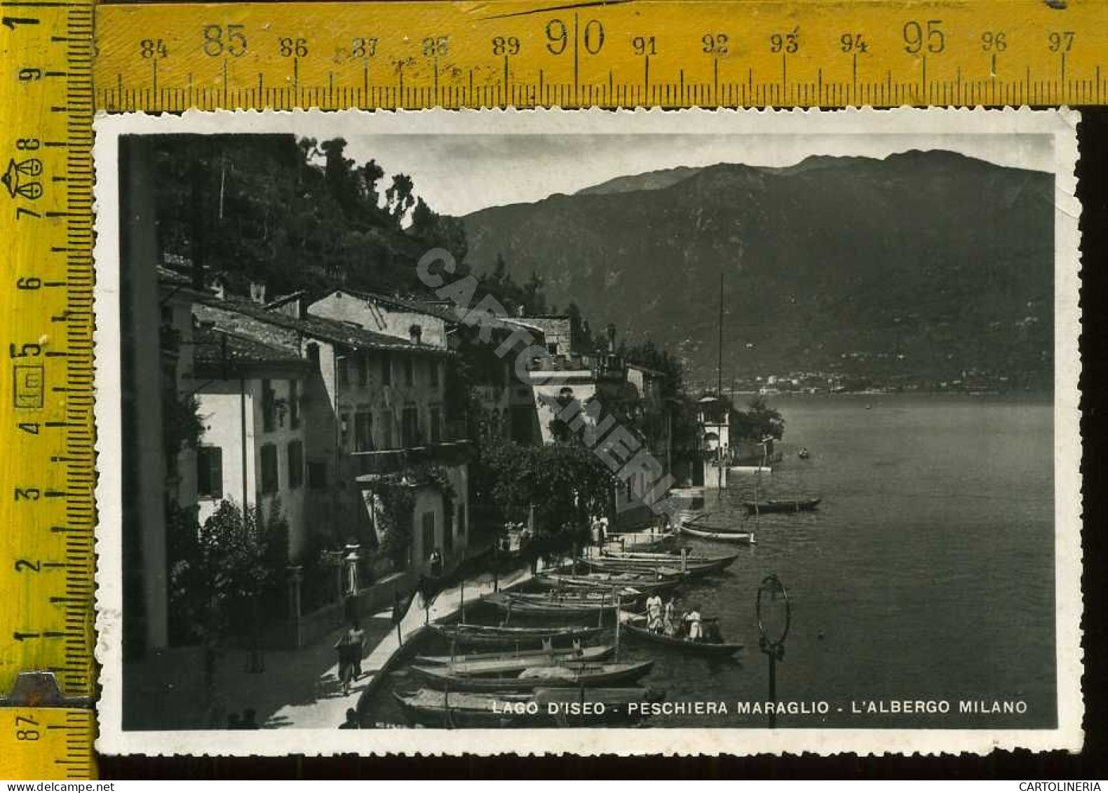 Brescia Lago D' Iseo - Peschiera Maraglio L'Albergo Milano  - Brescia