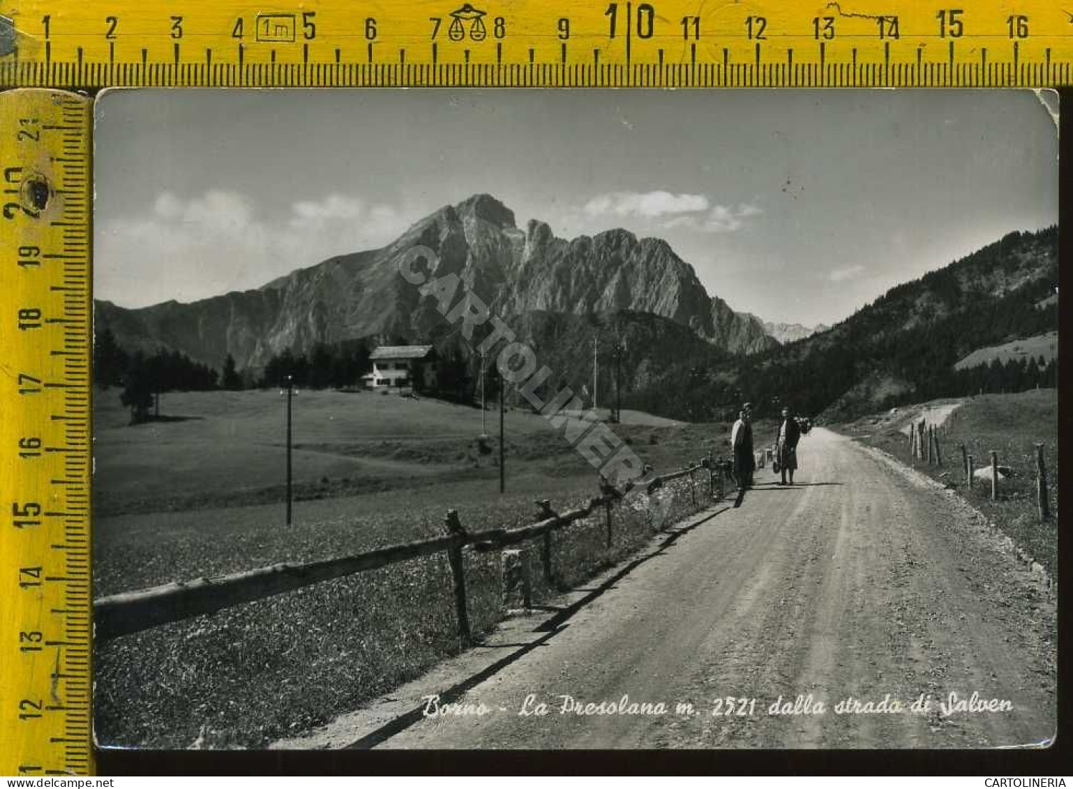 Brescia  Borno La Presolana Dalla Strada Di Salven  - Brescia