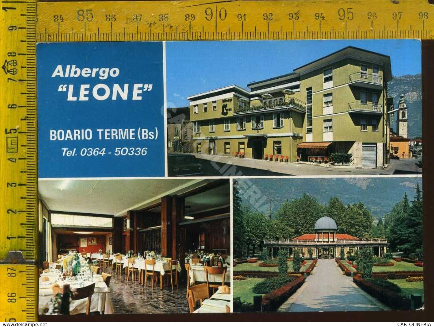 Brescia  Boario Terme Albergo "Leone" - Brescia