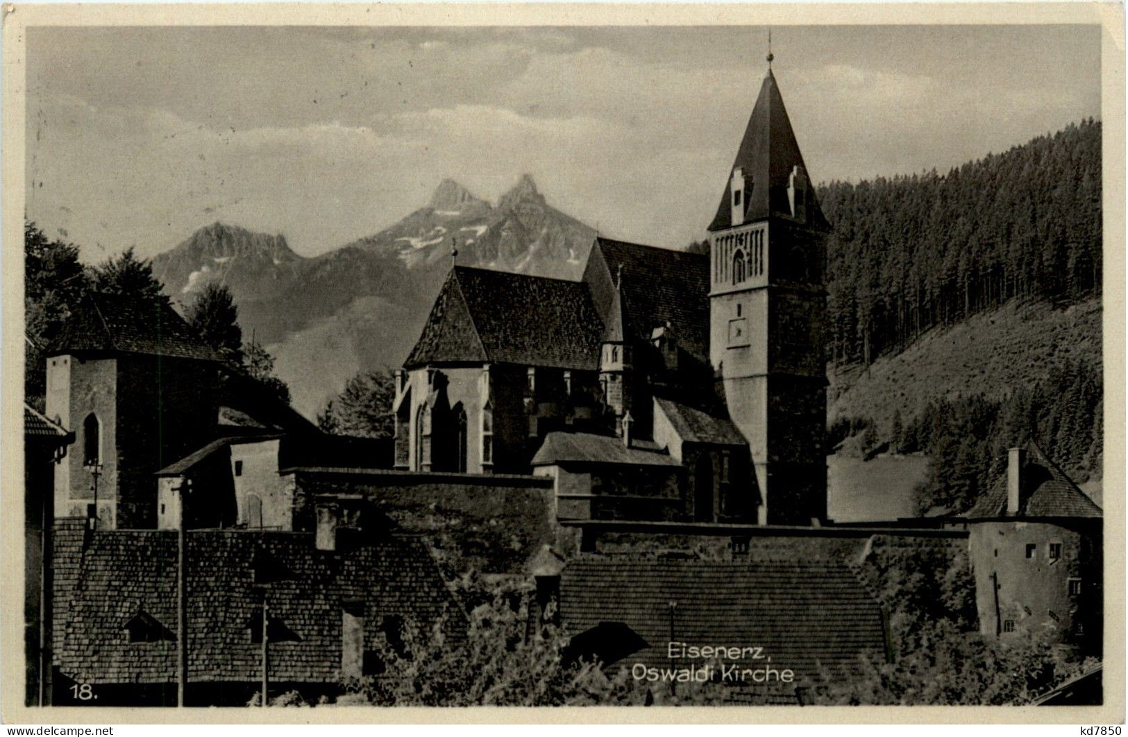 Eisenerz/Steiermark - Oswald Kirche - Eisenerz