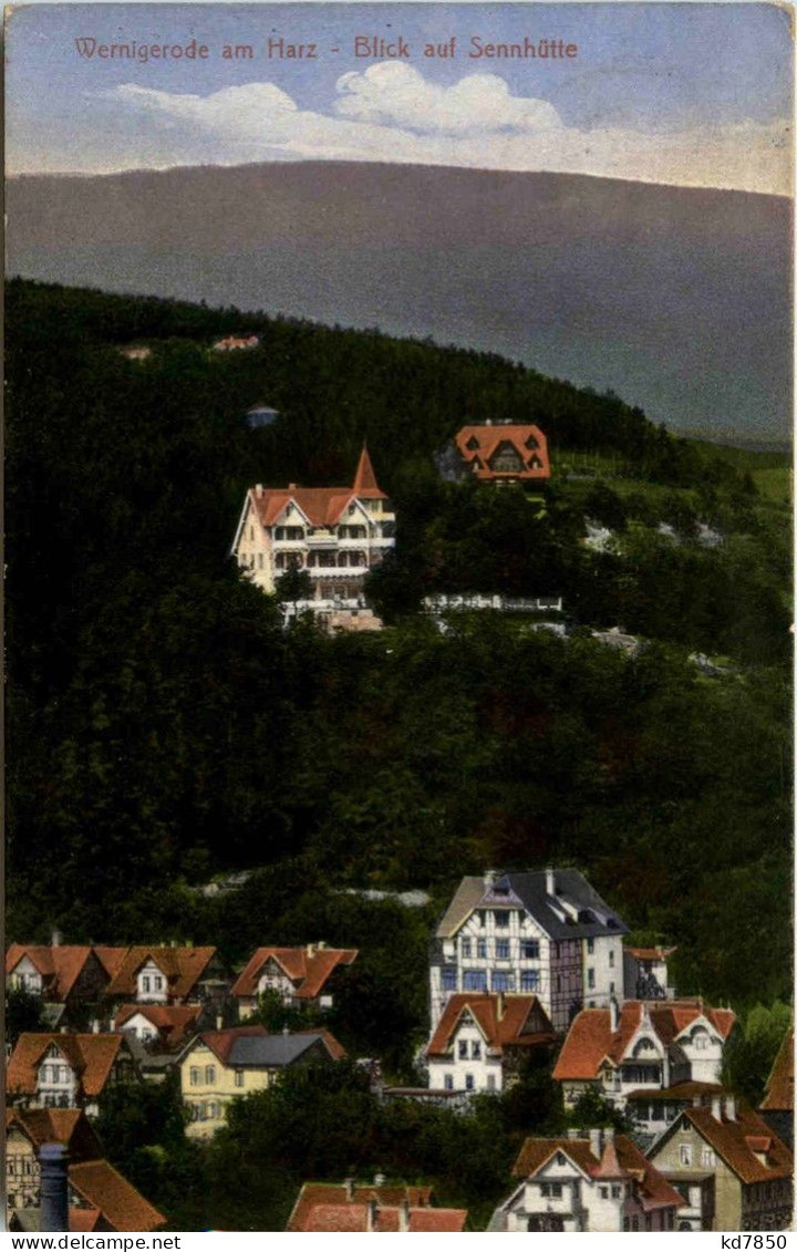 Wernigerode - Blick Auf Sennhütte - Wernigerode