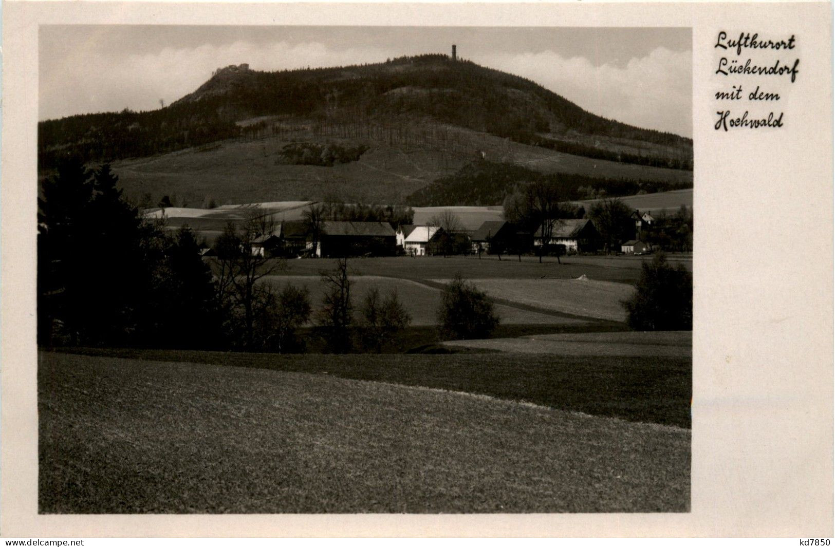 Lückendorf Mit Dem Hochwald - Oybin