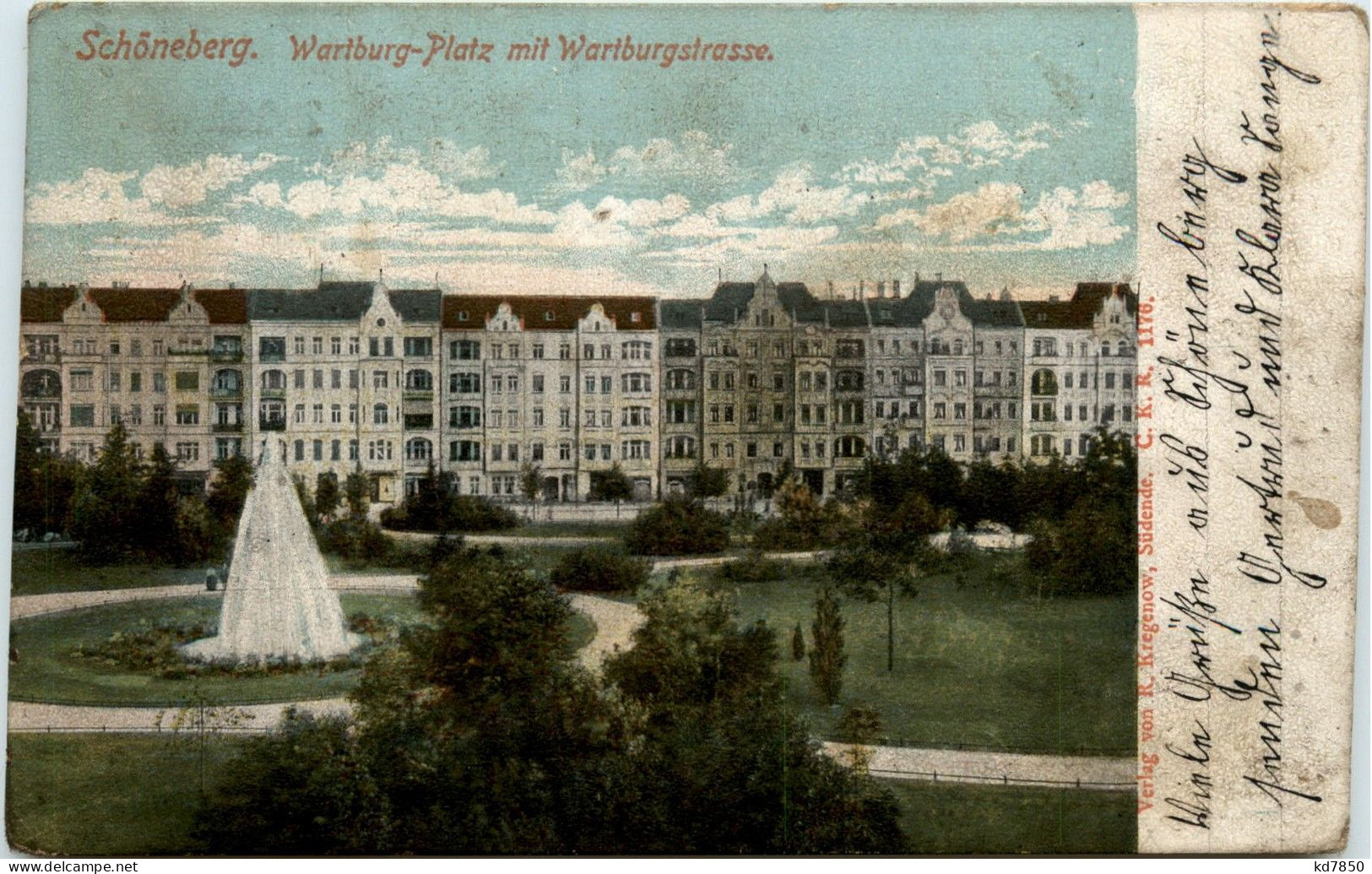 Schöneberg - Wartburg Platz - Schoeneberg