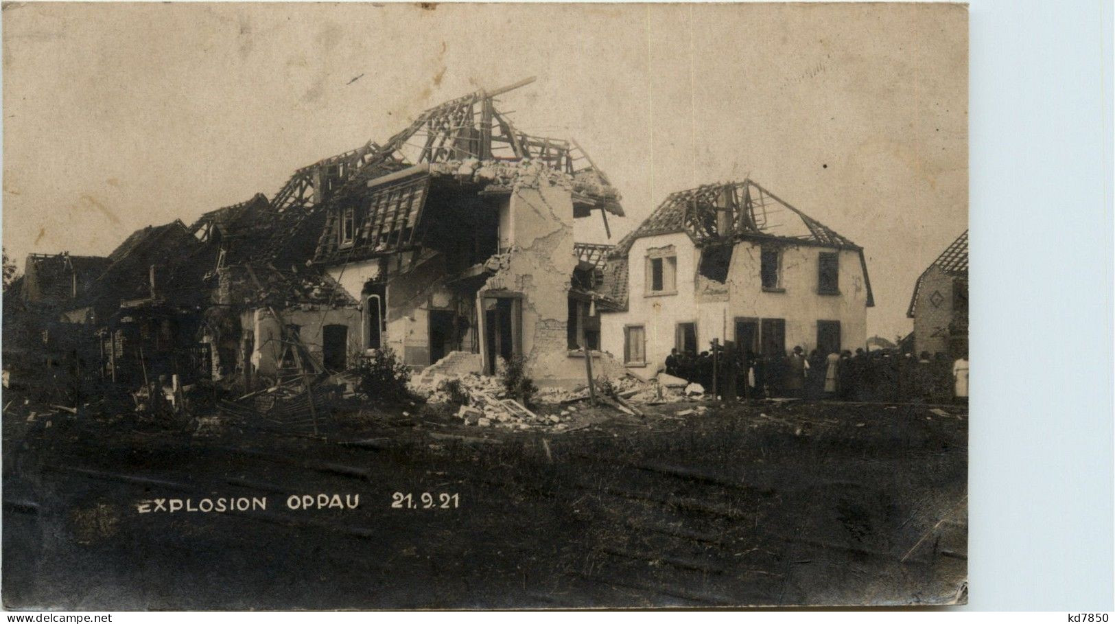 Explosion Oppau 1921 - Ludwigshafen