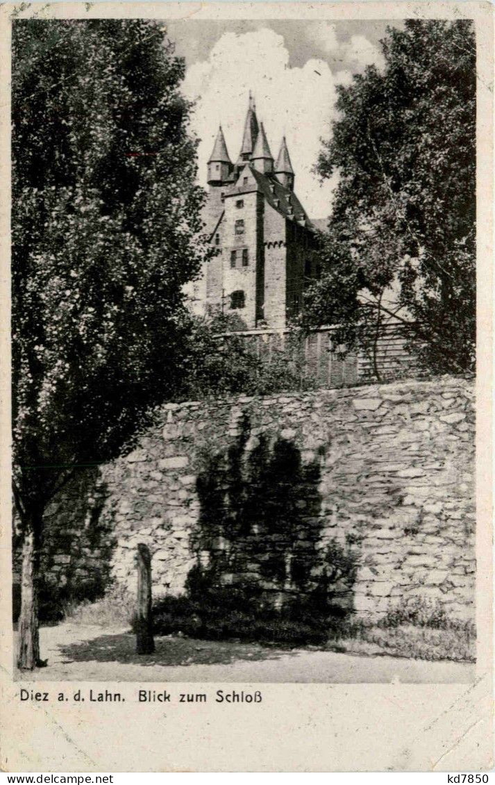 Diez An Der Lahn - Blick Zum Schloss - Diez