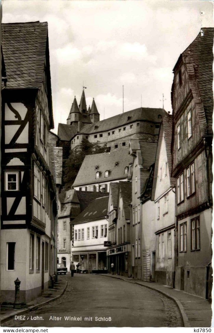 Diez An Der Lahn - Alter Winkel Mit Schloss - Diez