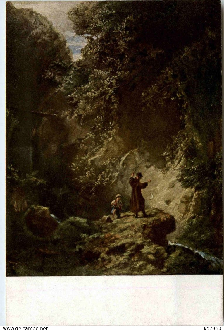 Künstlerkarte C. Spitzweg - Sonstige & Ohne Zuordnung