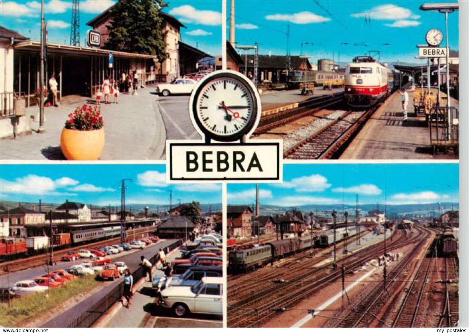 73897966 Bebra Bahnhof Teilansichten Bebra - Bebra