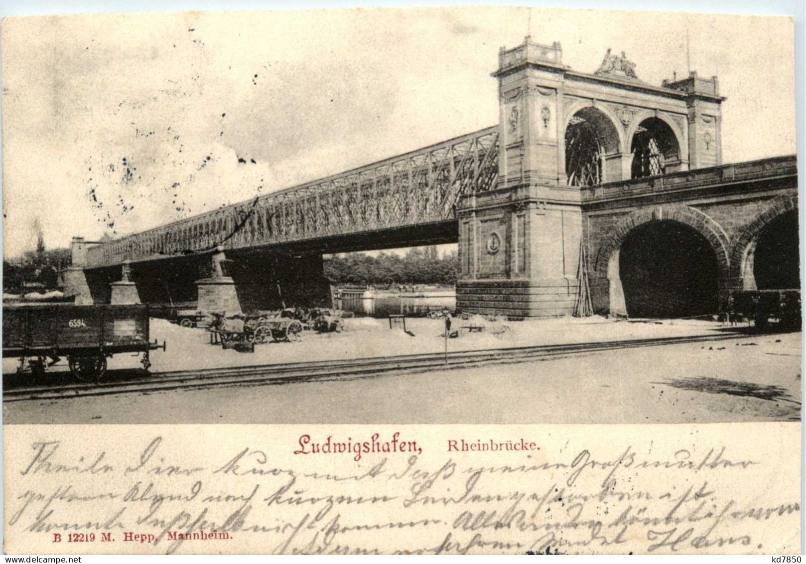 Ludwigshafen - Rheinbrücke - Ludwigshafen