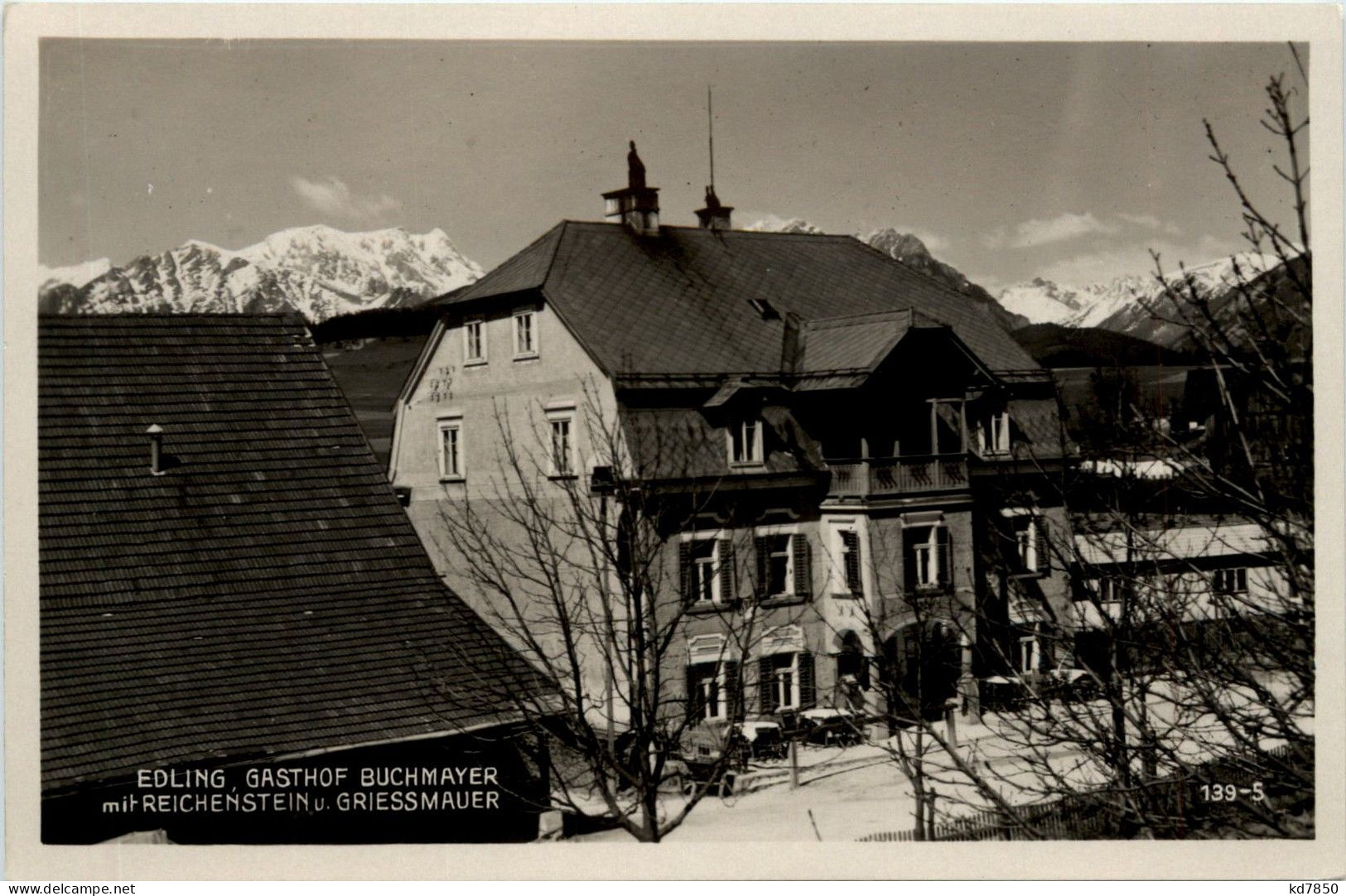 Trofaiach/Steiermark - Edling - Gasthof Buchmayer Mit Reichenstein U. Griessmauer - Trofaiach