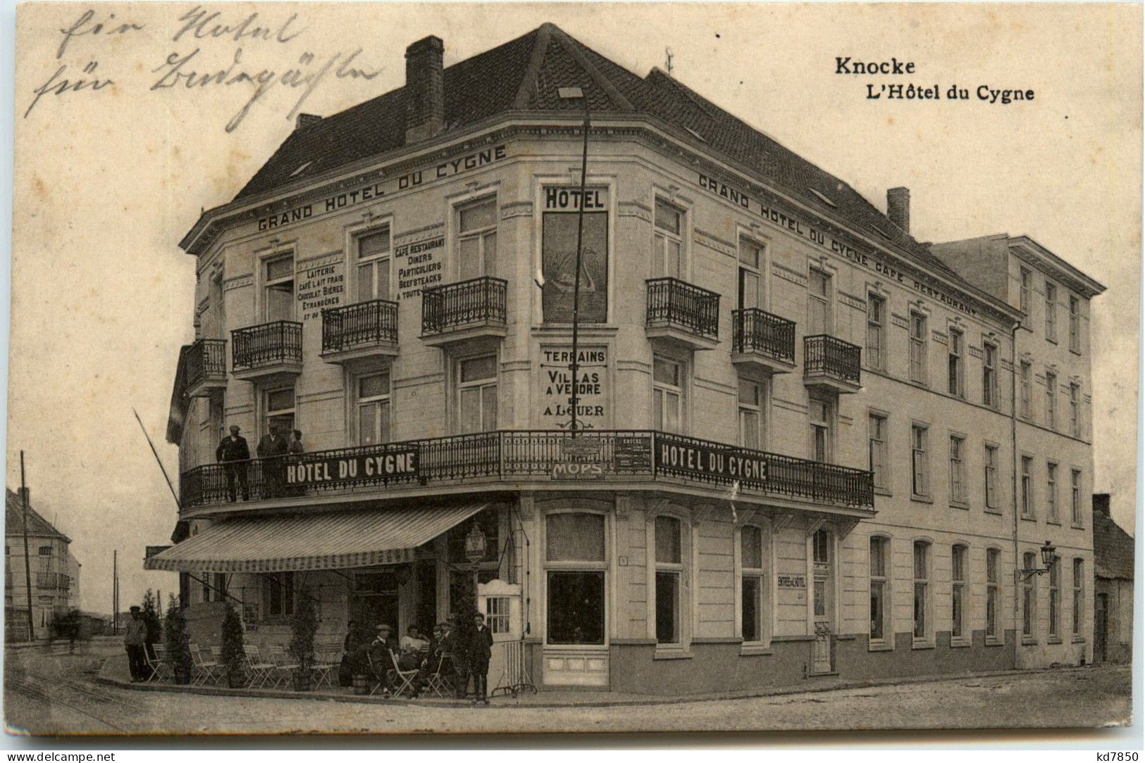 Knocke - L Hotel Du Cygne - Knokke