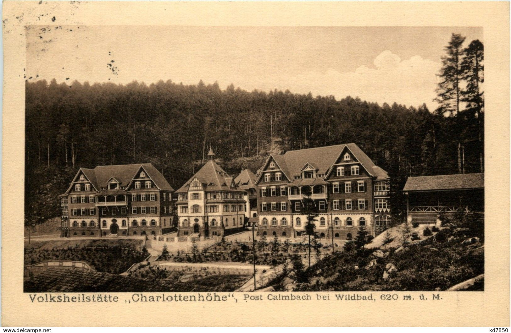 Calmbach Bei Wildbad - Volksheilstätte Charlottenhöhe - Calw