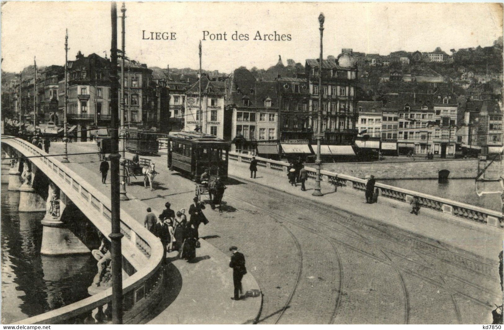 Liege - Pont Des Arches - Tramway - Liège