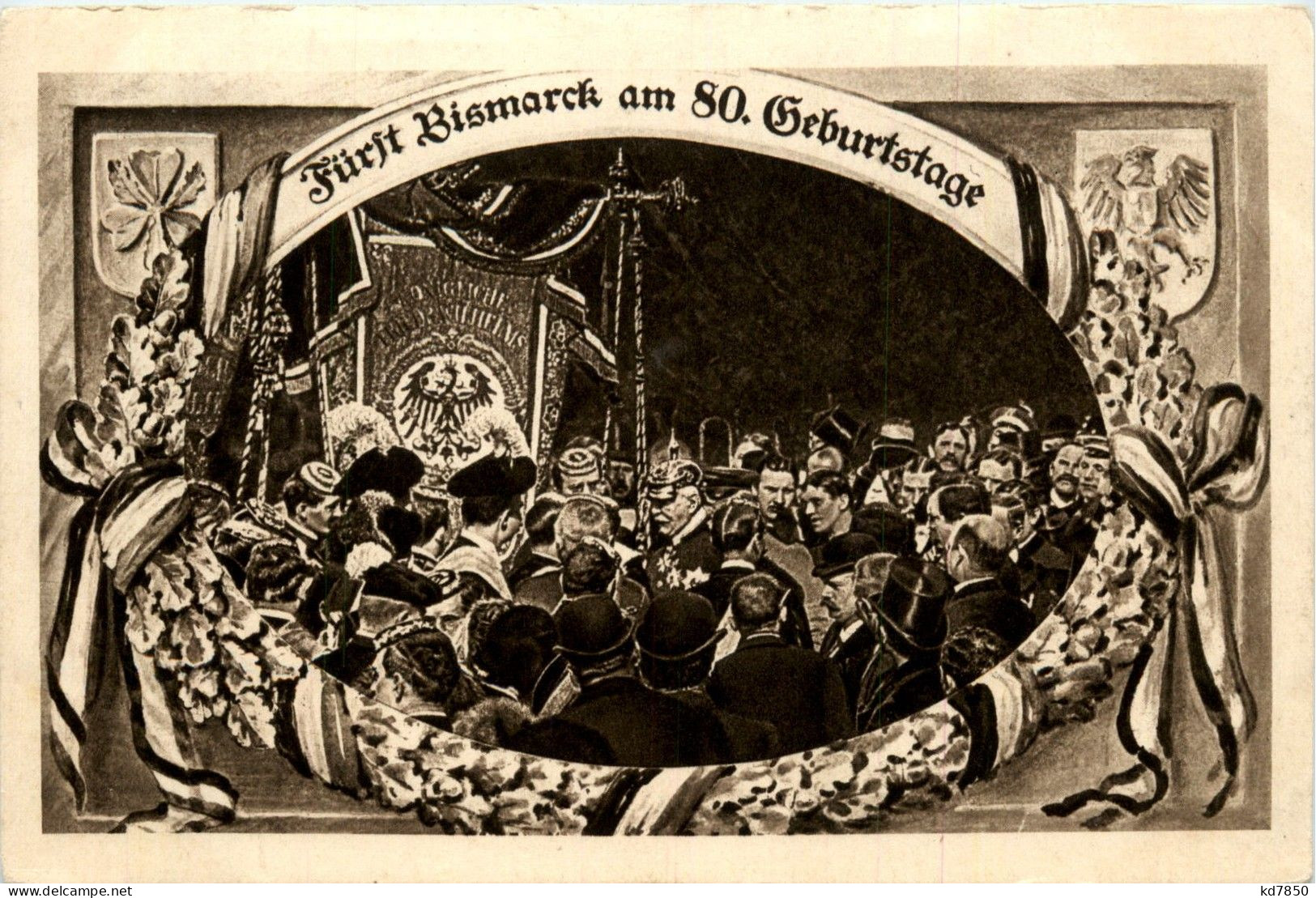 Fürst Bismarck Am 80. Geburtstag - Politicians & Soldiers