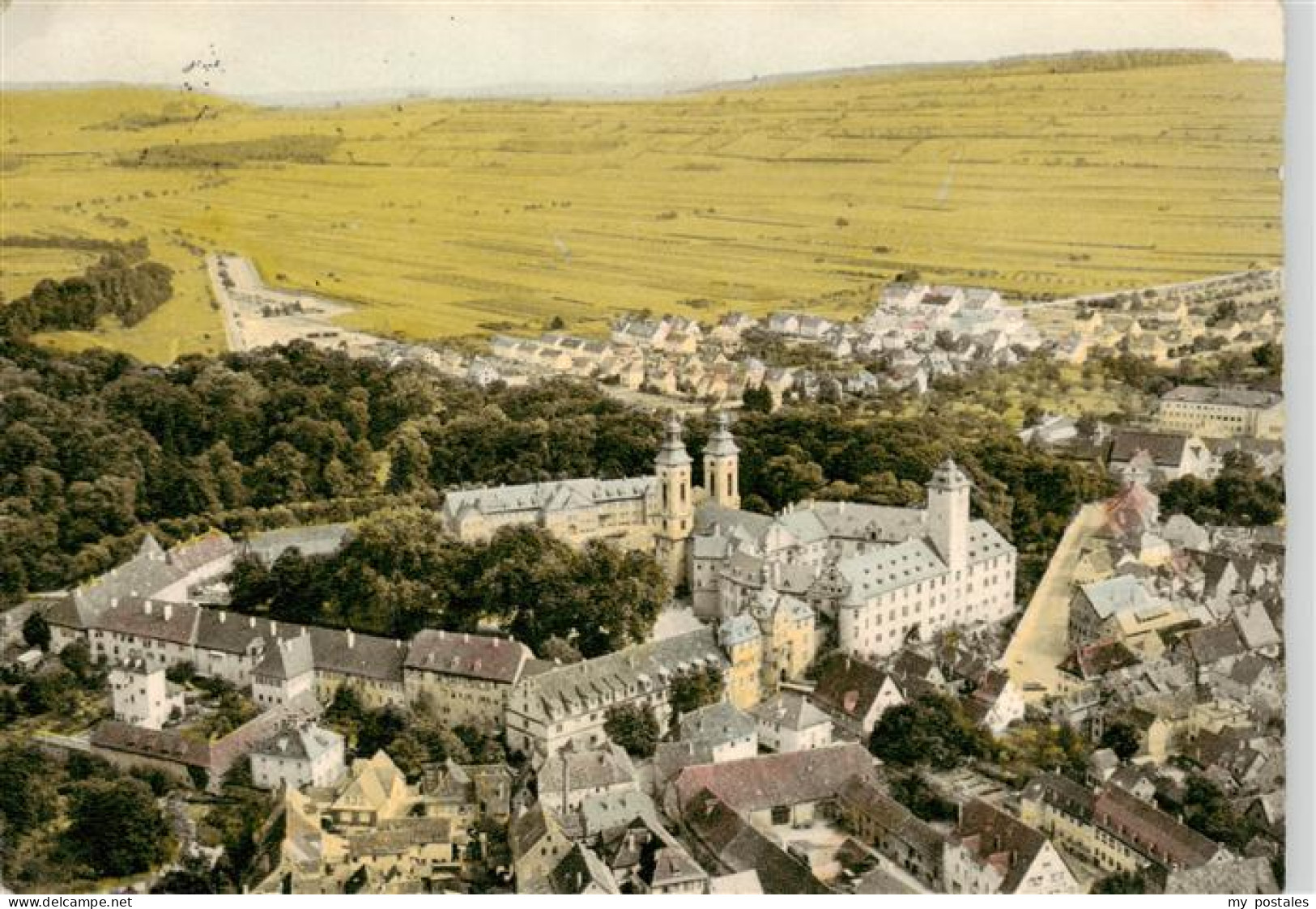 73897869 Bad Mergentheim Blick Auf Das Hoch Und Deutschmeister Schloss Fliegerau - Bad Mergentheim