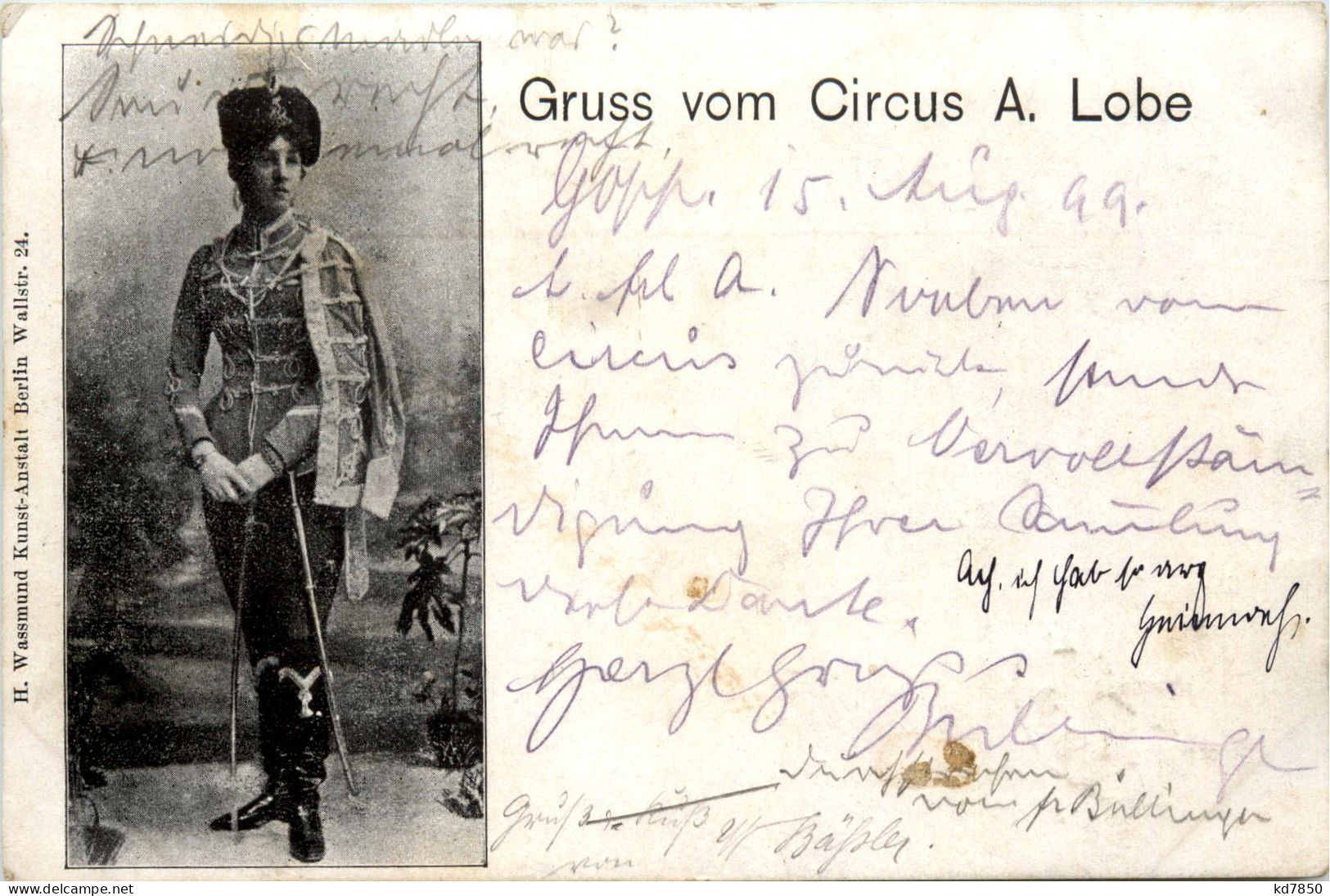 Gruss Vom Circus A. Lobe - Zirkus