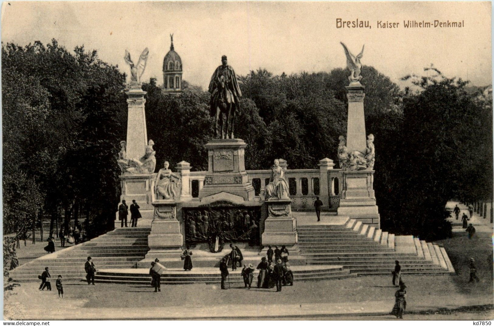 Breslau - Kaiser Wilhelm Denkmal - Polen