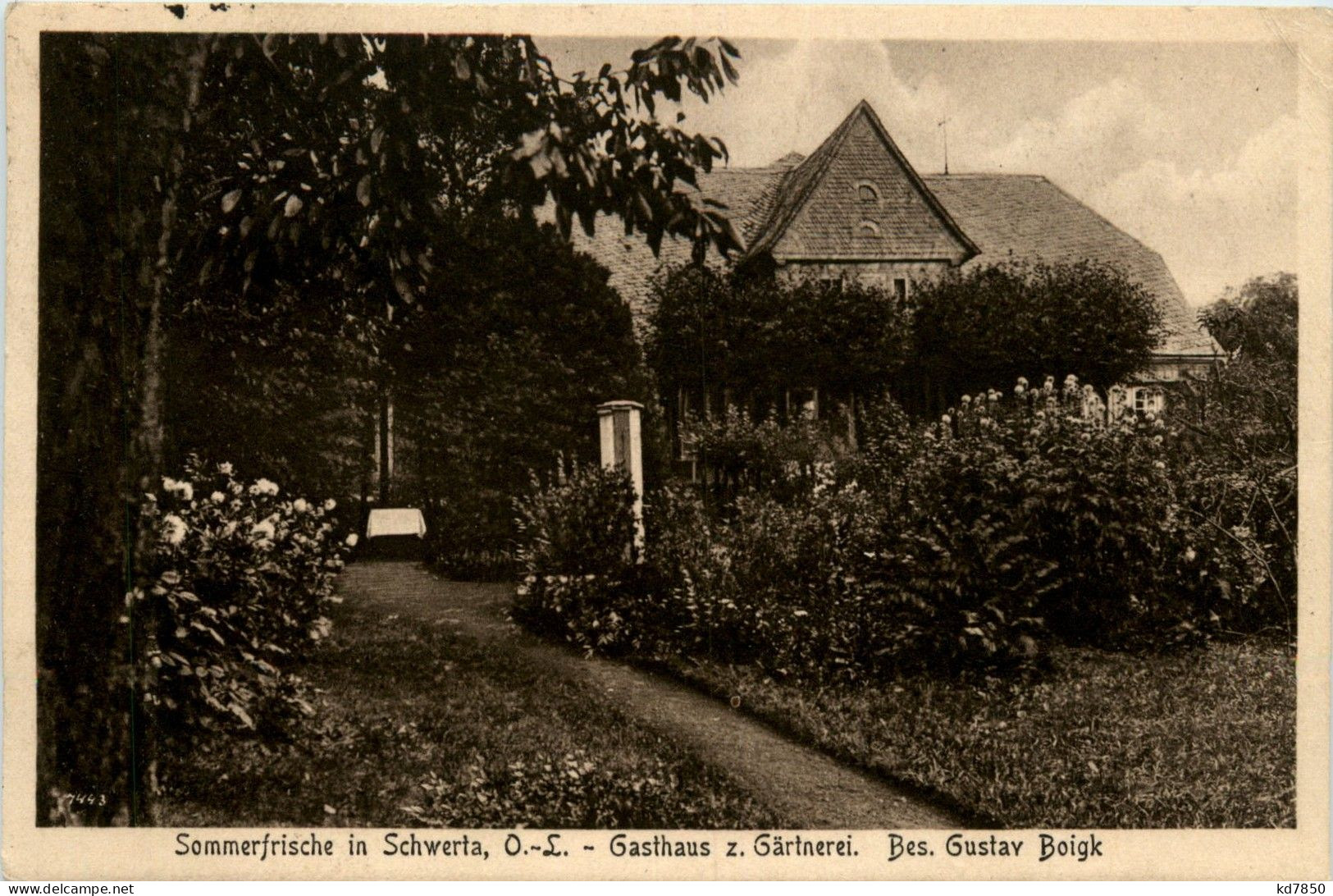 Schwerta - Gasthaus Zur Gärtnerei - Schlesien