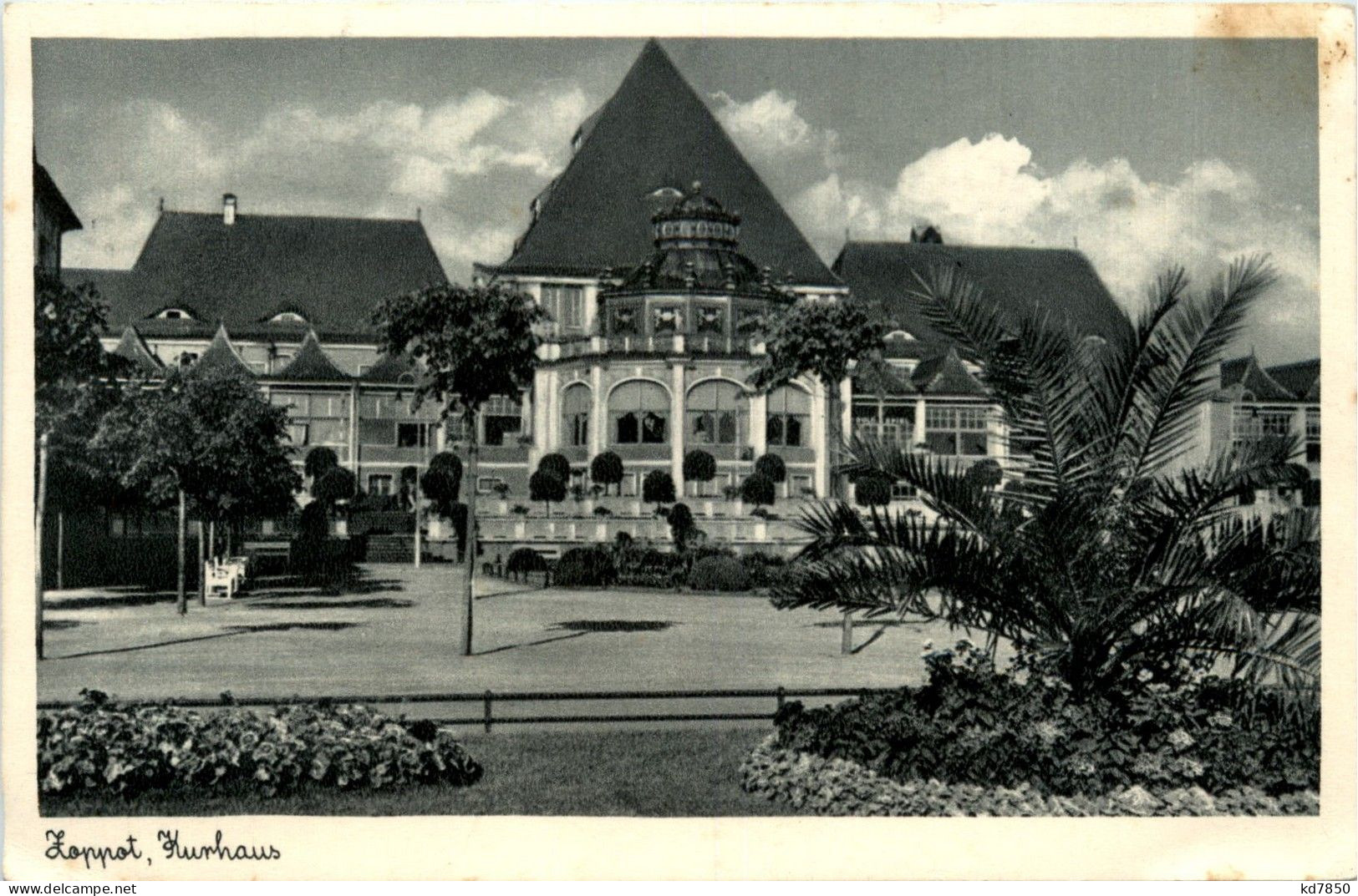 Zoppot Kurhaus - Feldpost - Polonia