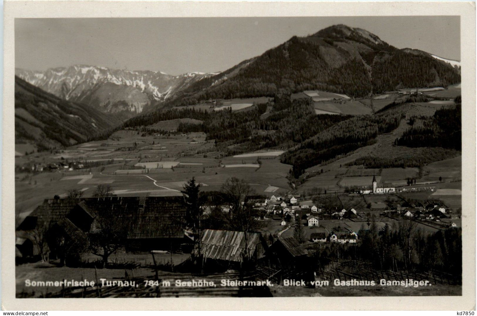 Aflenz/Steiermark - Turnau - Blick Vom Gasthaus Gamsjäger - Alfenz