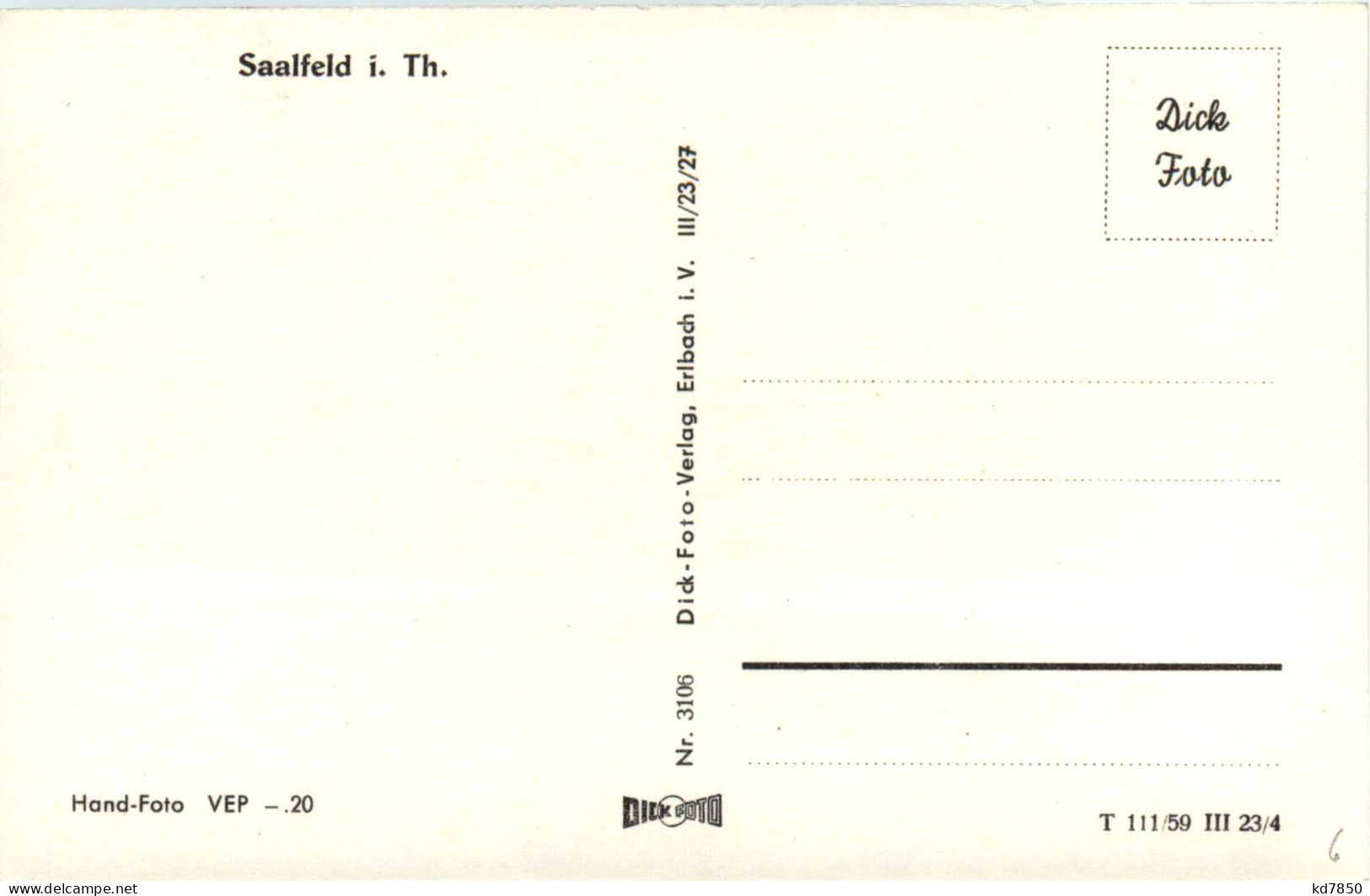 Saalfeld - Saalfeld