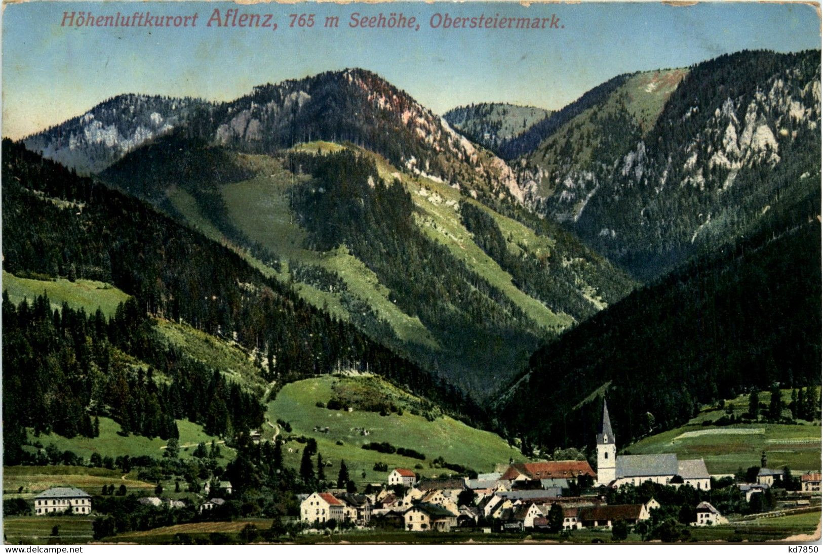 Aflenz/Steiermark - Höhenluftkurort - Alfenz