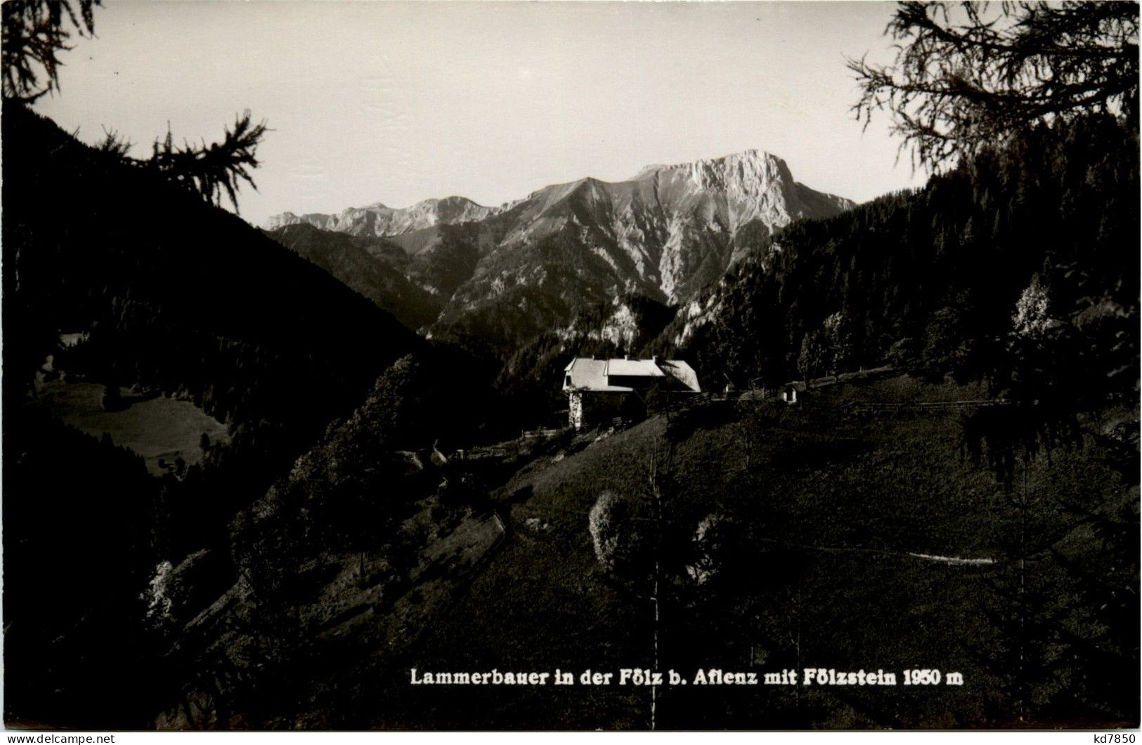 Aflenz/Steiermark - Lammerbauer In Der Fölz B. Aflenz Mit Fölzstein - Alfenz