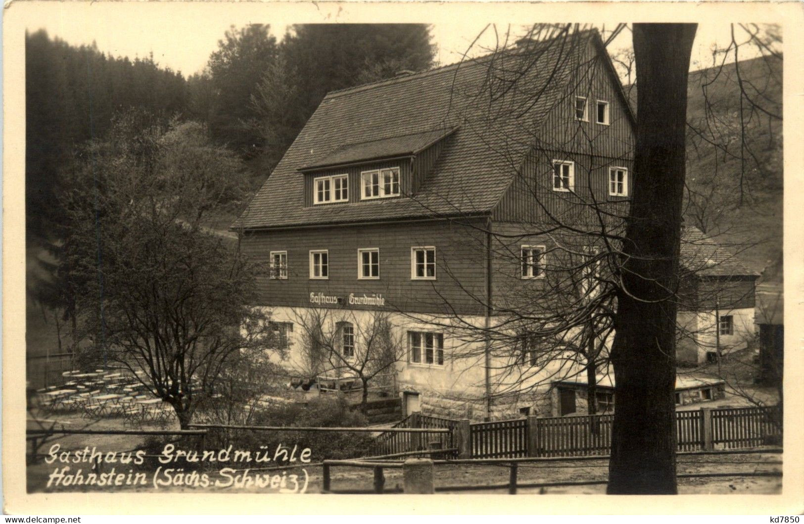 Hohnstein - Gasthaus Grundmühle - Hohenstein-Ernstthal