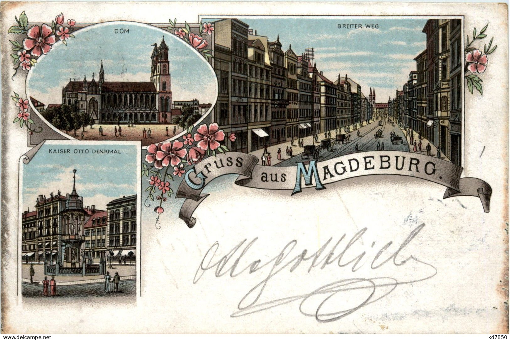 Gruss Aus Magdeburg - Litho - Magdeburg