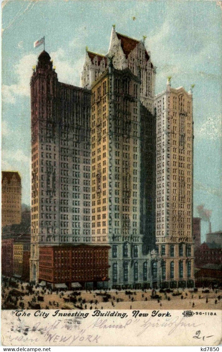 New York - The City Investing Building - Autres & Non Classés