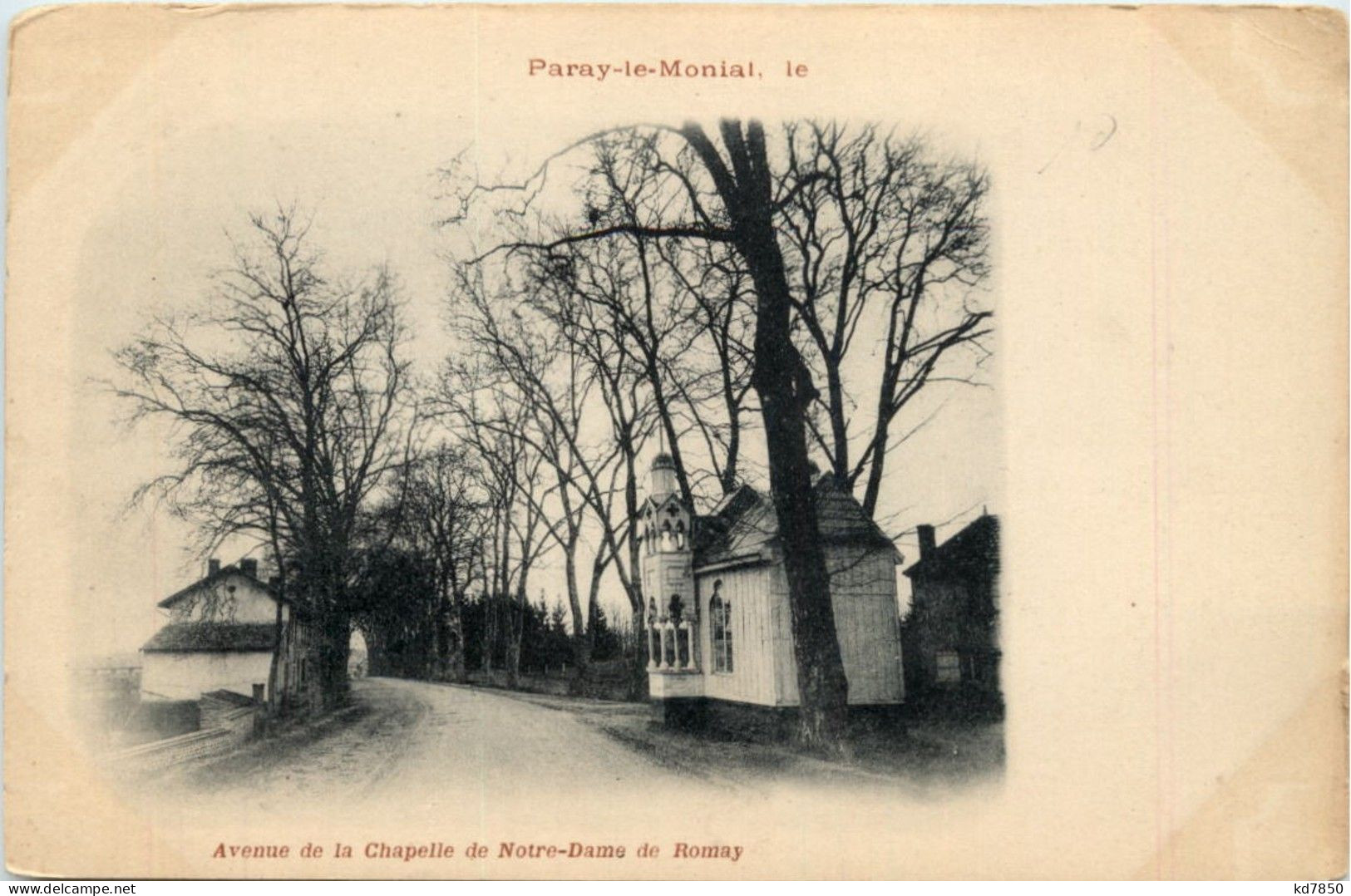 Paray Le Montal - Avenue De La Chapelle - Paray Le Monial