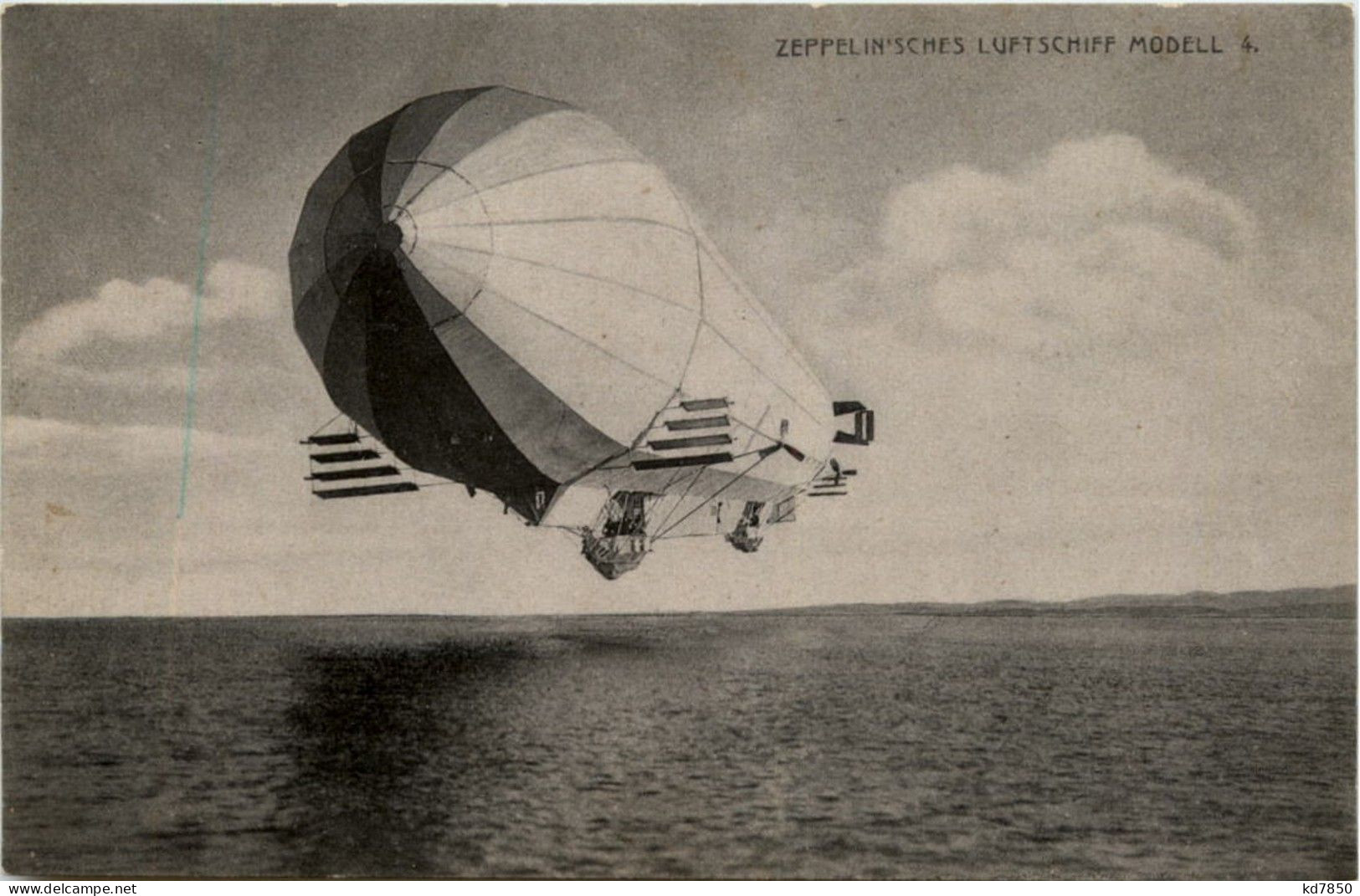 Zeppelinsches Luftschiff Modell 4 - Dirigibili