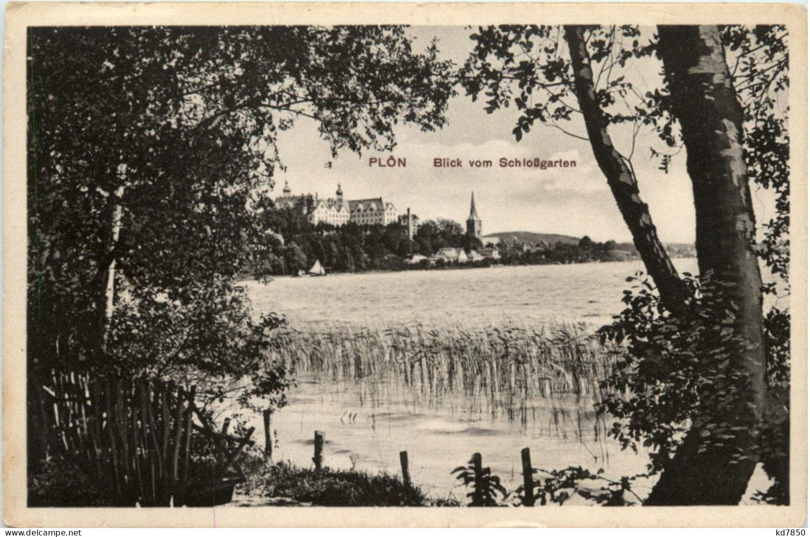 Plön - Blick Vom Schlossgarten - Ploen