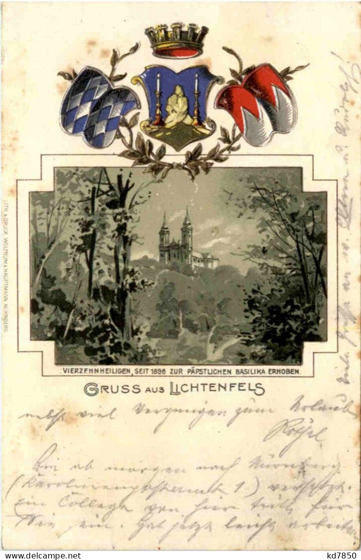 Gruss Aus Lichtenfels - Litho - Lichtenfels