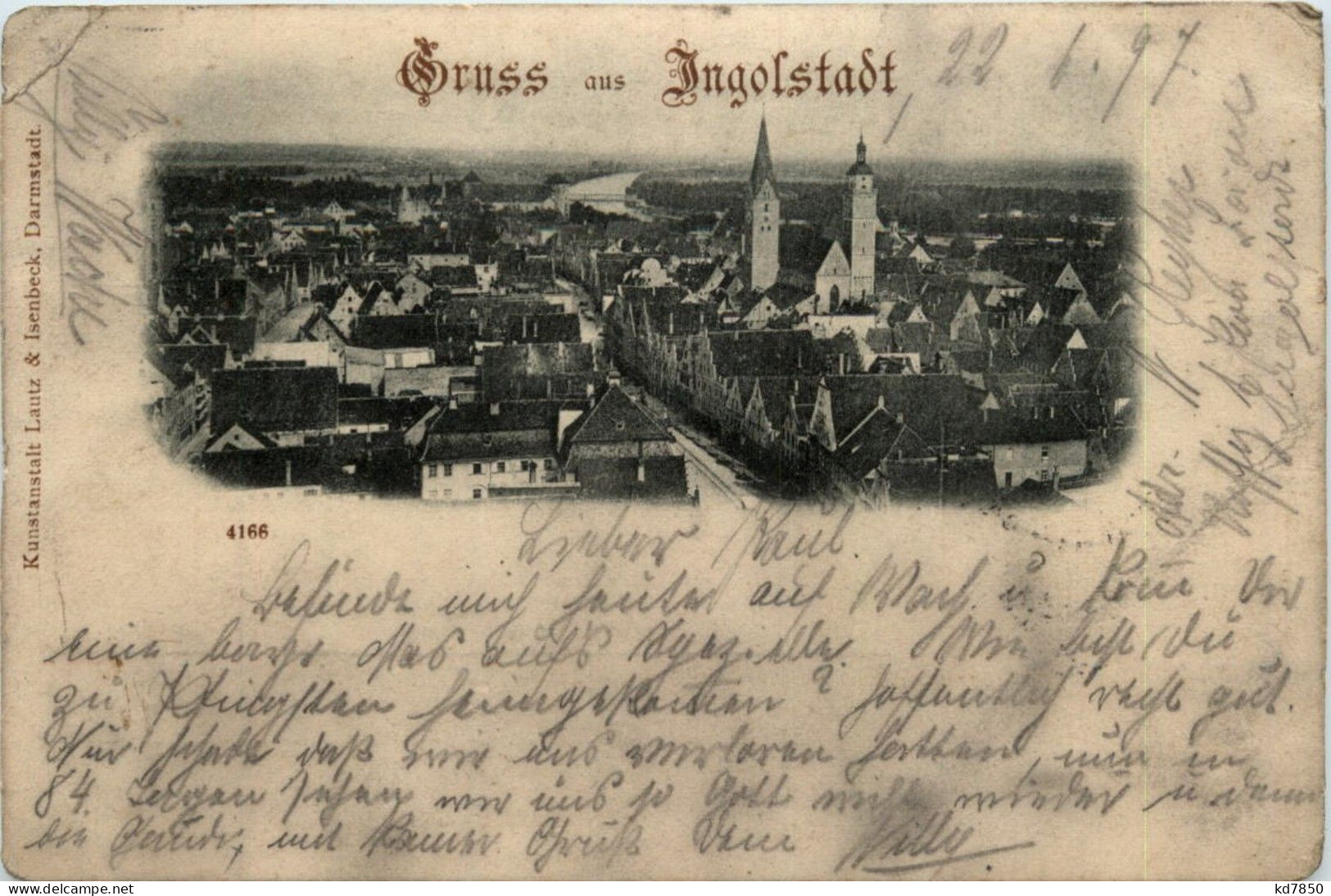 Gruss Aus Ingolstadt 1897 - Ingolstadt