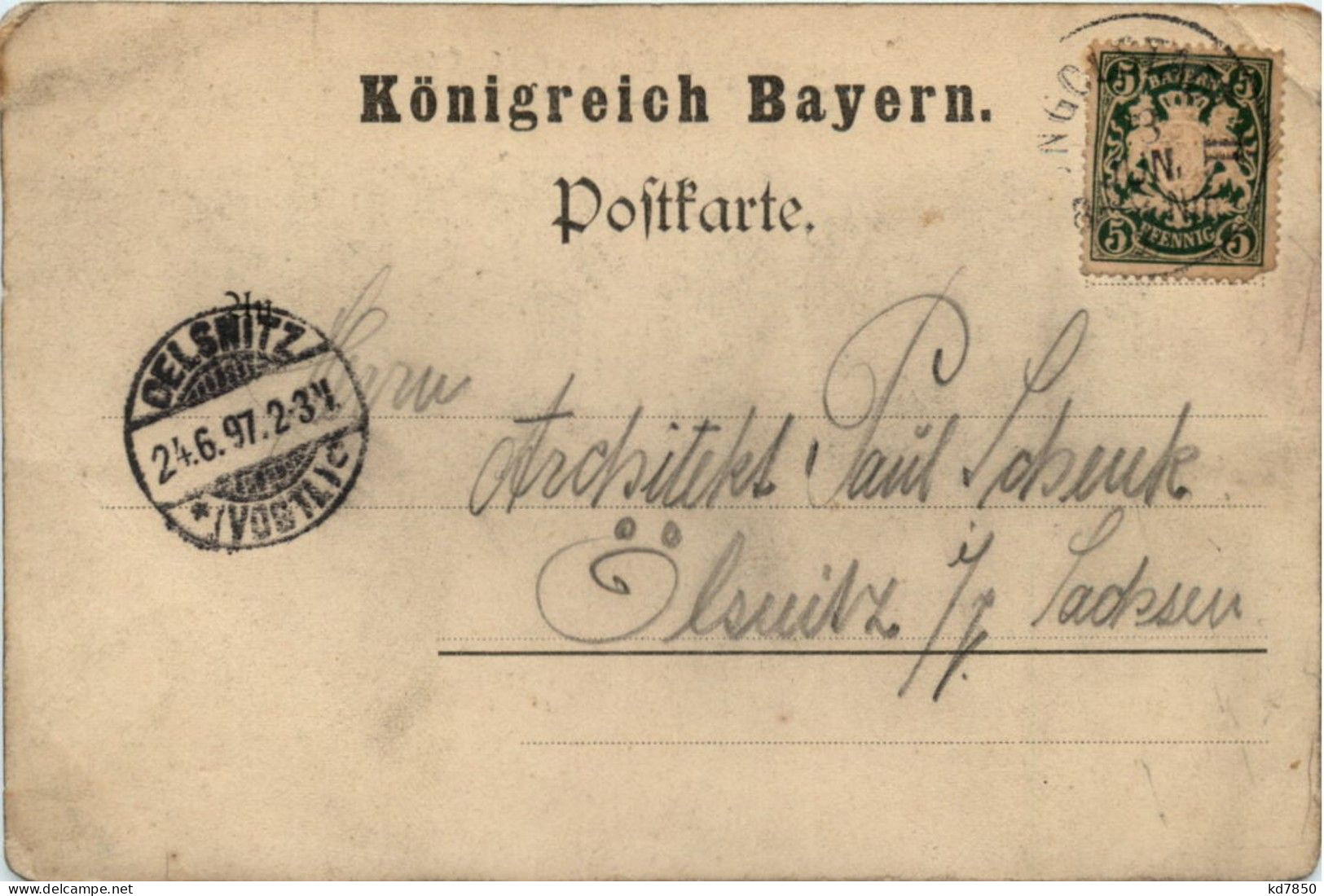 Gruss Aus Ingolstadt 1897 - Ingolstadt