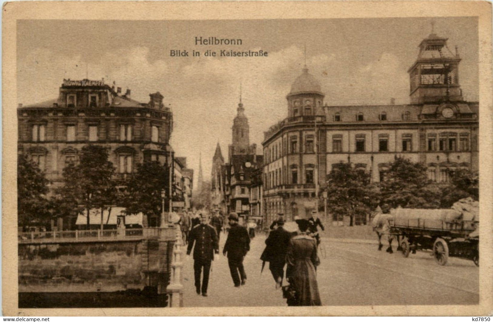 Heilbronn - Blick In Die Kaiserstrasse - Heilbronn