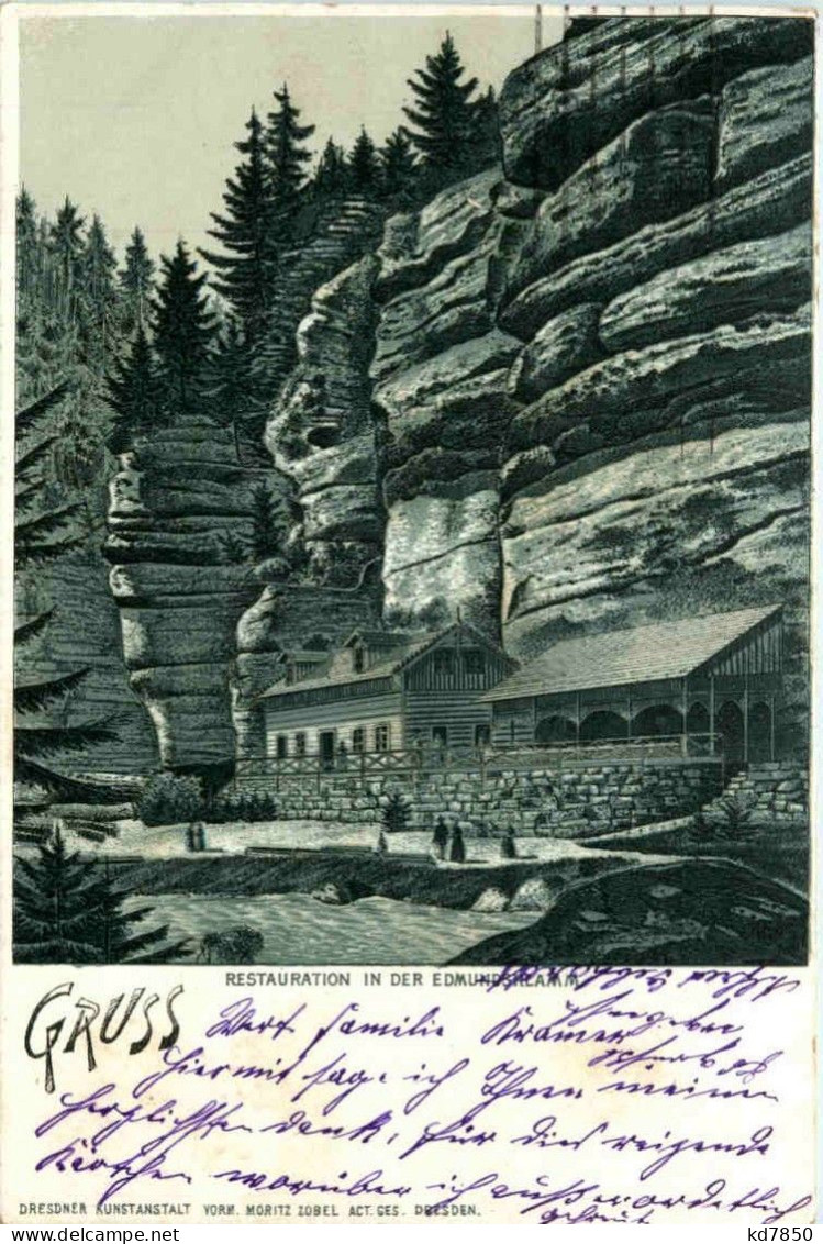 Edmundsklamm - Litho - Czech Republic