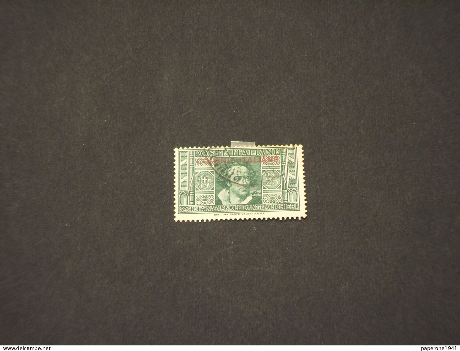 EMISSIONI GENERALI - 1932 DANTE 25 C. - TIMBRATO/USED - Amtliche Ausgaben