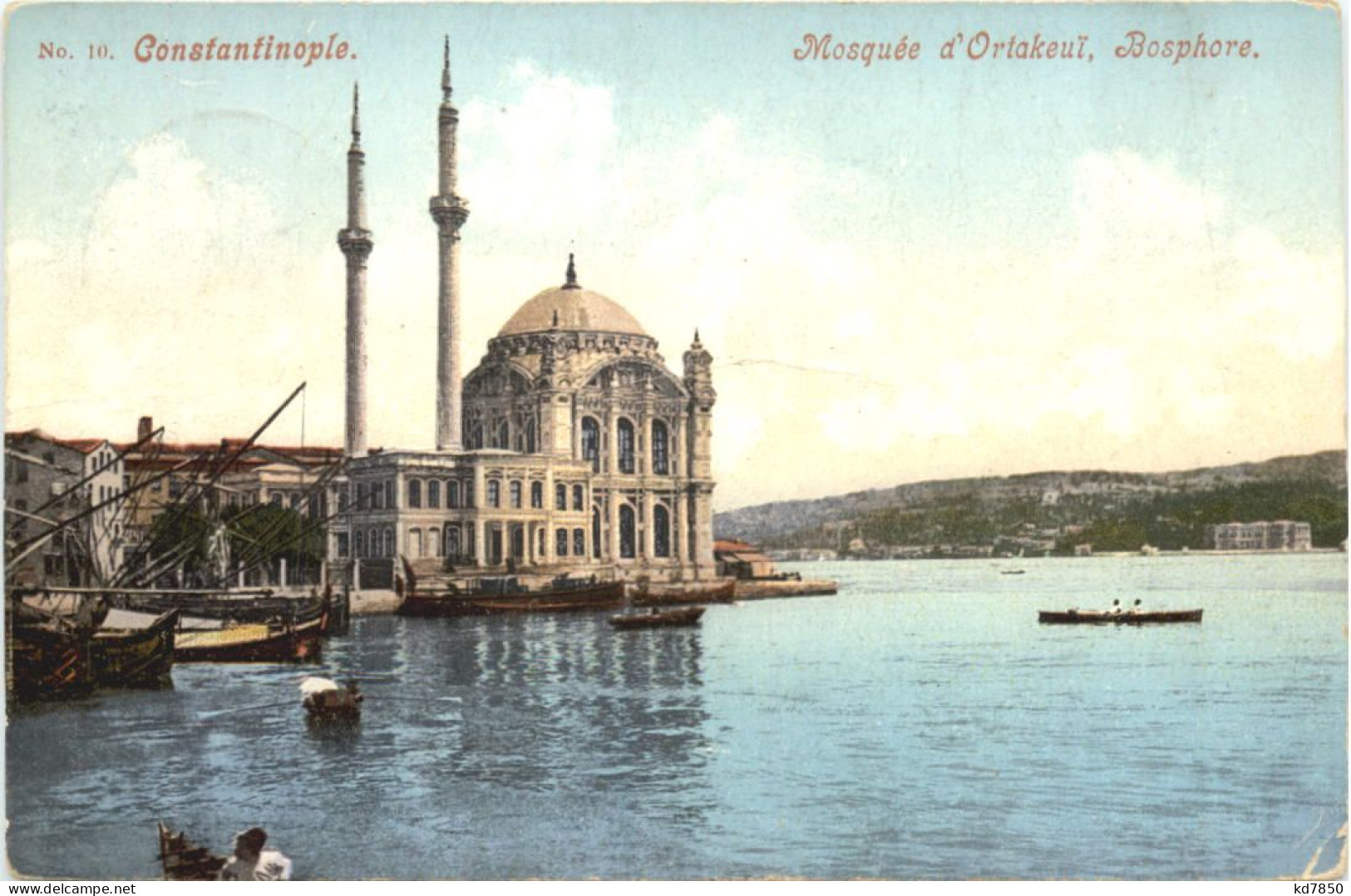 Constantinople - Mosquee D Ortakeui - Turquie