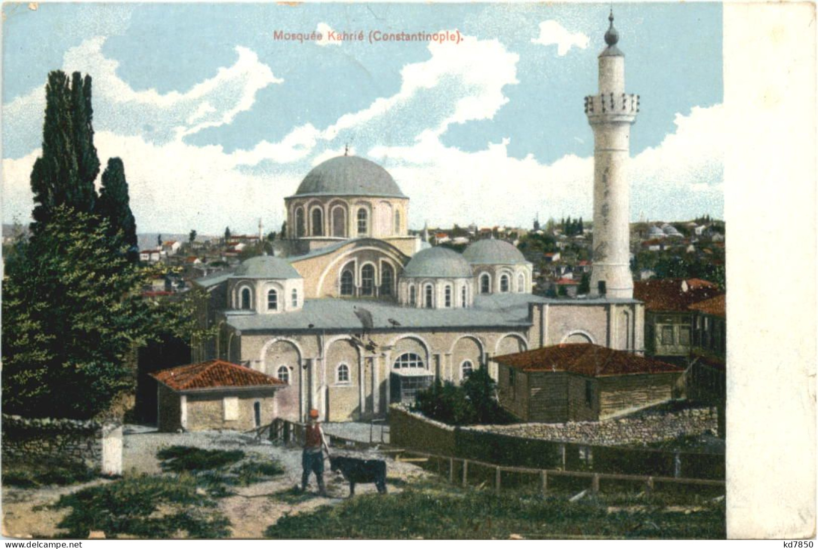 Constantinople - Mosquee Kahrie - Turquia