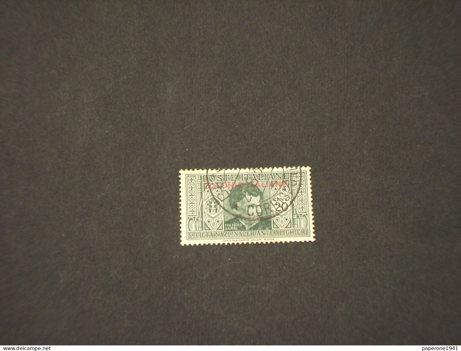 EMISSIONI GENERALI - 1932 DANTE 50 C. - TIMBRATO/USED - Amtliche Ausgaben