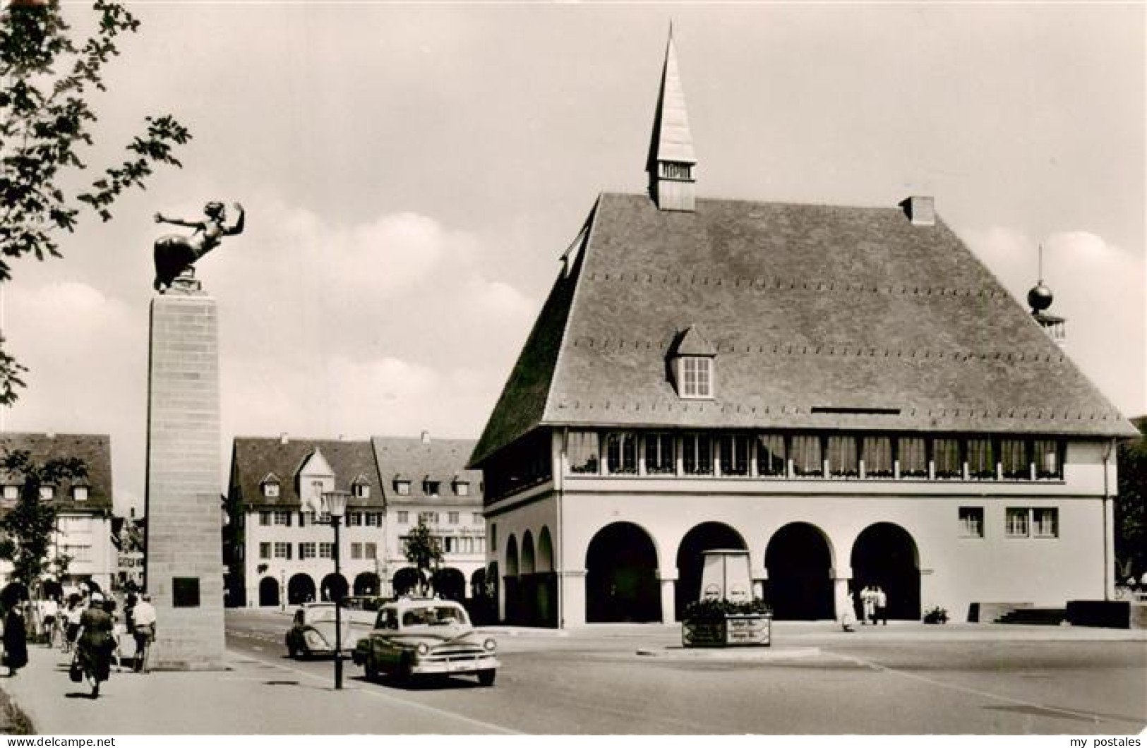 73897748 Freudenstadt Gedenksaeule Und Stadthaus Freudenstadt - Freudenstadt