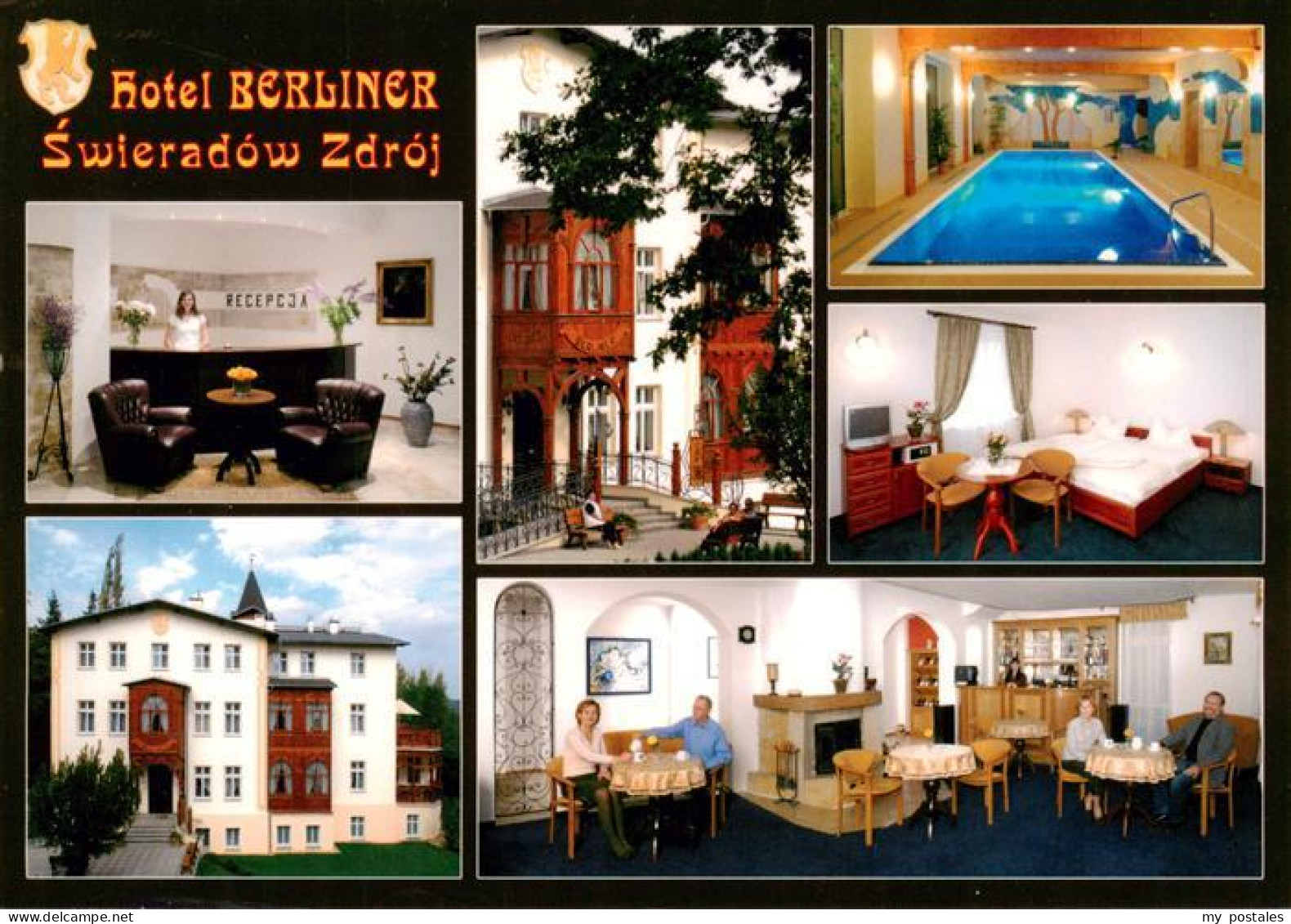 73897708 Swieradow Zdroj Bad Flinsberg PL Hotel Berliner Rezeption Erker Gastrae - Polen