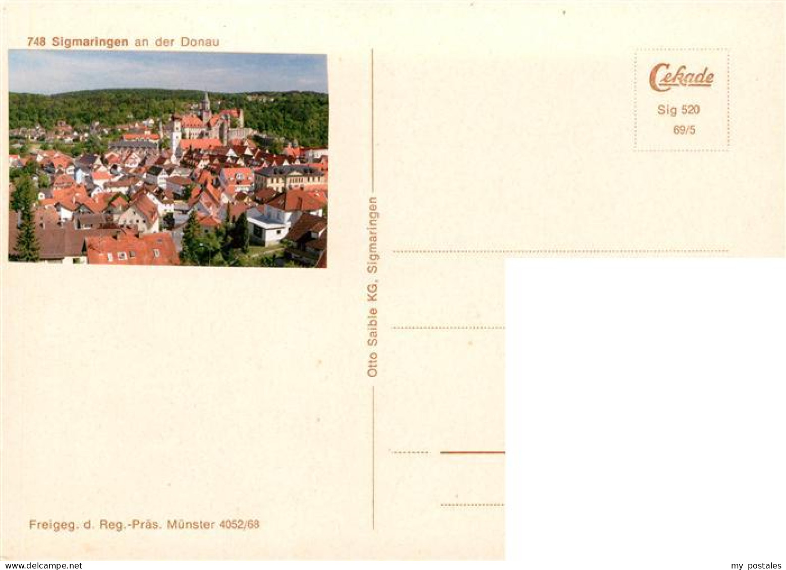 73897696 Sigmaringen Fliegeraufnahme Mit Schloss Sigmaringen - Sigmaringen