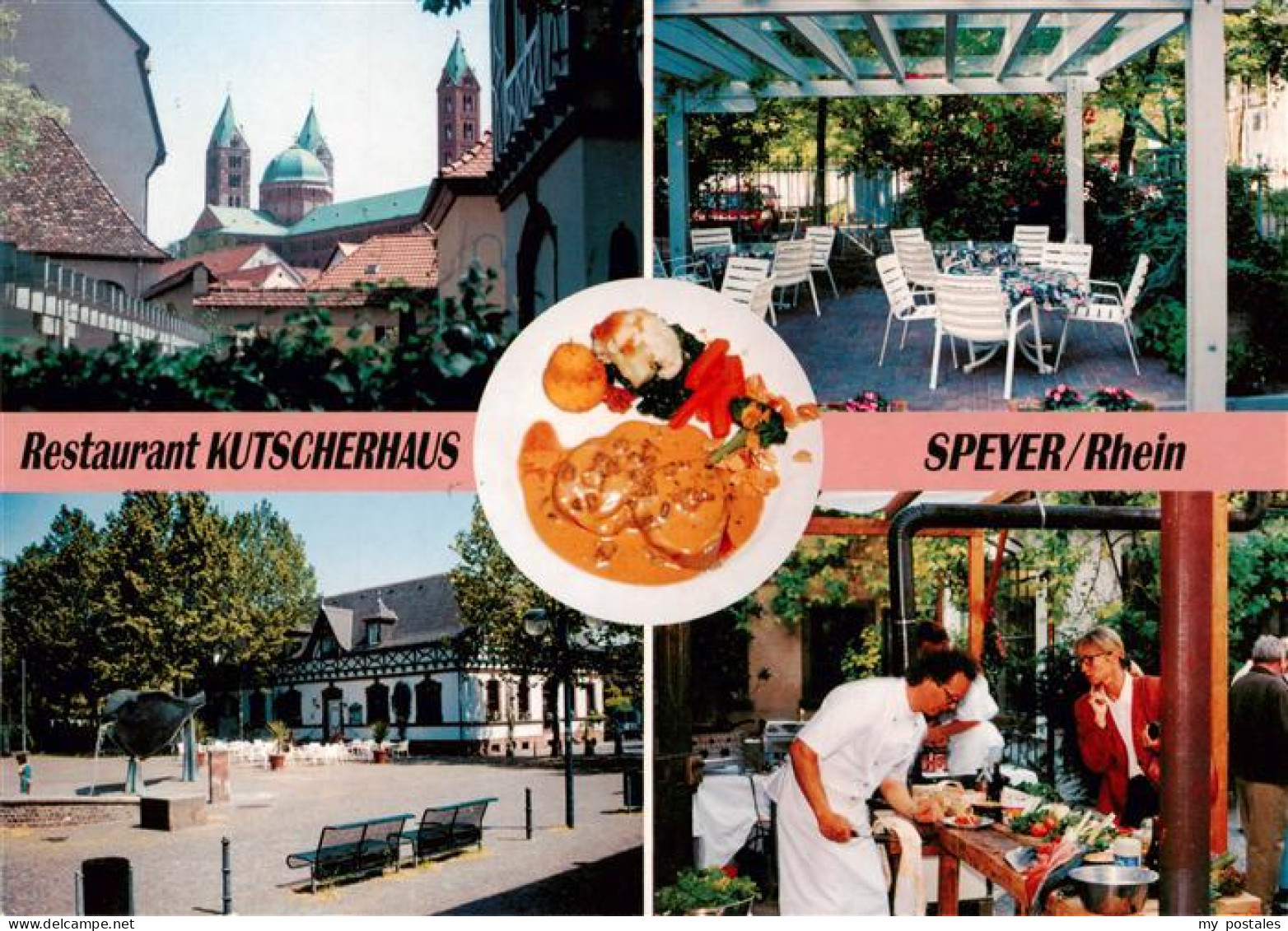 73897684 Speyer Rhein Restaurant Kutscherhaus Gastraum Marktplatz Speyer Rhein - Speyer