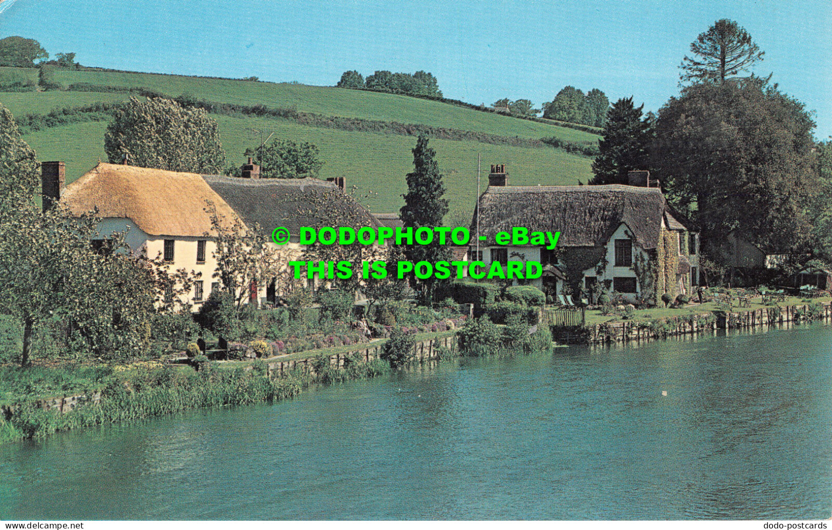 R493079 WHS 370. Bickleigh. River Exe. Plastichrome. Colourpicture Publishers. A - World