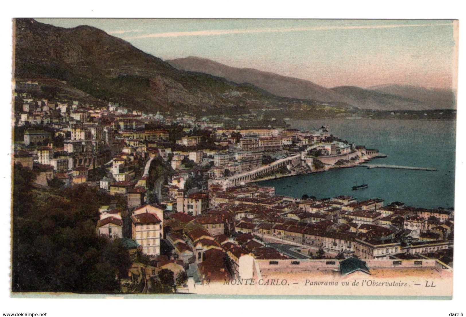 CP Monaco - Monté Carlo - Panorama Vu De L'Observatoire - Monte-Carlo