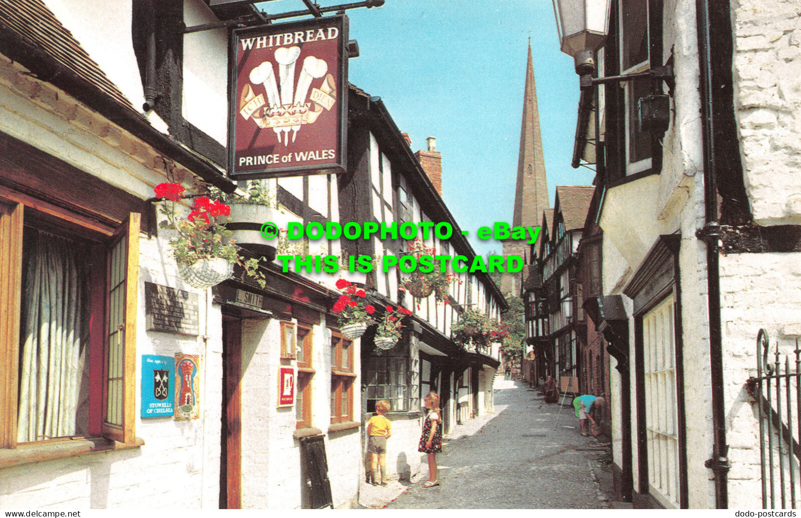 R493083 Smartcards. Church Land. Ledbury. Marshall Smart. Colourmaster Postcards - World