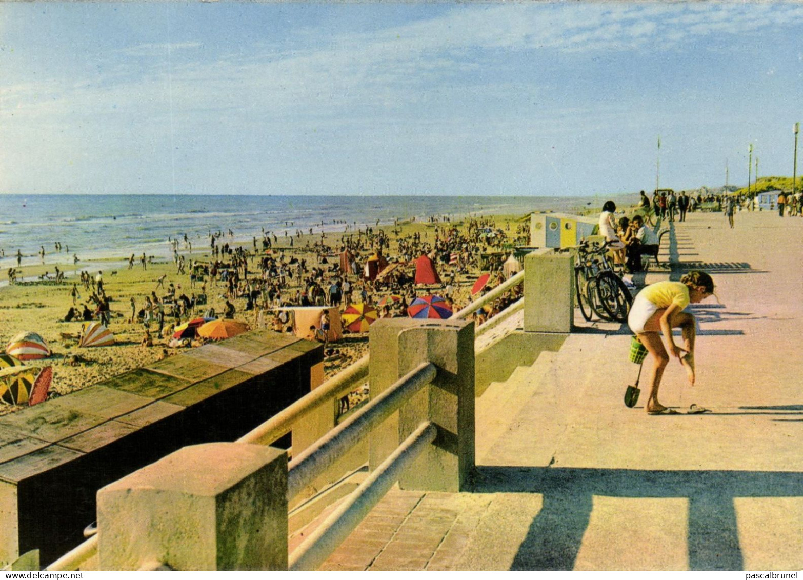 QUEND PLAGE LES PINS - L'ESPLANADE ET LA PLAGE - Quend